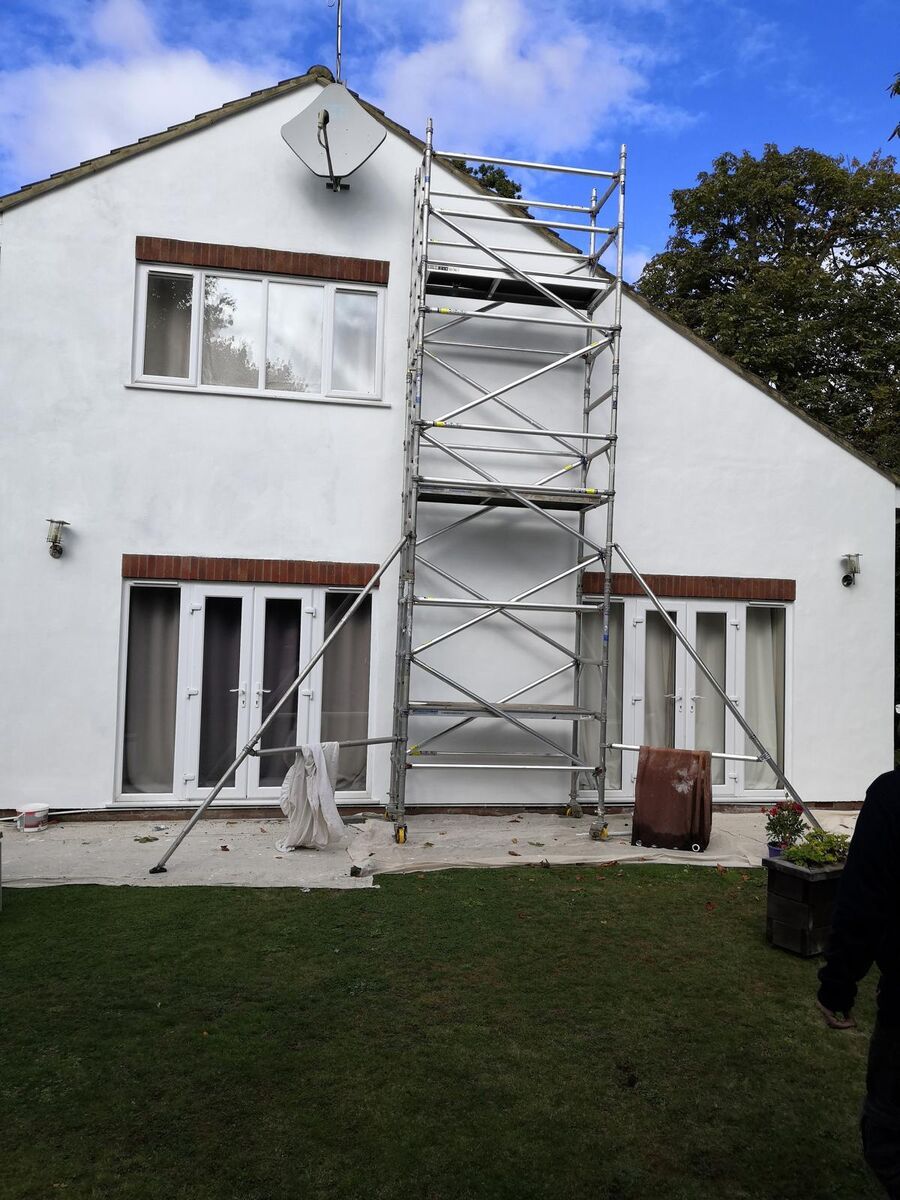 exterior painting Stanley, DH9